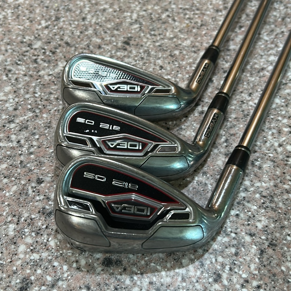 Adams Idea a12 Left Handed 7 Iron, 8 Iron & 9 Iron - Picture 5 of 10